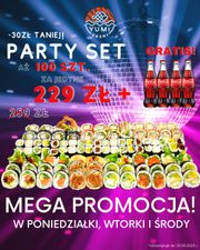 Promo! Party Set 100 szt. + 4 Cole Gratis!