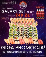 Promo! Galaxy set 76 szt. + 4 Cole Gratis!