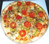 8. Pizza Vegetariana