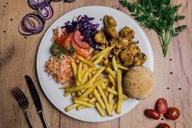 Grillowane kawałki fileta z kurczaka 200g Grillowane kawałki fileta z kurczaka 200g