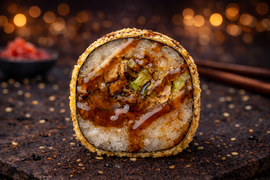 Tempura ze smażoną rybą 6 szt-220g Tempura ze smażoną rybą 6 szt-220g