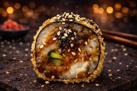 Tempura z węgorzem 6 szt-207g Tempura z węgorzem 6 szt-207g