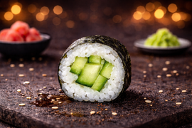 Maki z ogórkiem 8 szt-110g Maki z ogórkiem 8 szt-110g