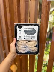 Pierogi z kapustą i pieczarkami (gf, vegan)