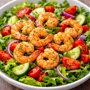 Sałatka z krewetkami