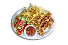 Lunch z gyrosem + napoj