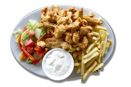 Lunch z filetem z kurczaka + napój