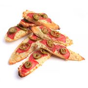 Pieczywo czosnkowe z serem i dodatkami[6szt.] / Часниковий хліб з додатками