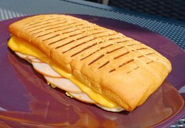 Panini z szynką