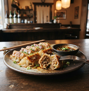 Pierogi GYOZA z wołowiną (10szt) Pierogi GYOZA z wołowiną (10szt)