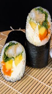 Street Wrap krewetka panko