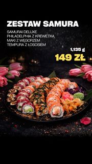 ZESTAW SAMURA - 1135gr