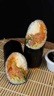 Street Wrap swieży łosoś