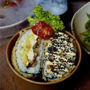 Sushi Burger Tofu Sushi Burger Tofu