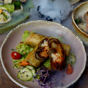 Spring Rolls Łosoś Shitake Spring Rolls Łosoś Shitake