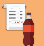 DO KAŻDEGO ZAMÓWIENIA POWYŻEJ 60ZŁ NAPÓJ 0.85 GRATIS (promocję nie łączą się,  proszę dodać wybraną promocje do koszyka)