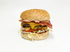 Burger Cheese and Bacon Burger Cheese and Bacon