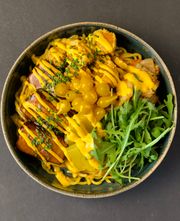 Pumpkin tofu bowl 🌱 - OFERTA SEZONOWA