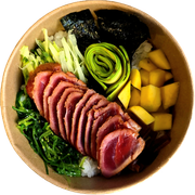 POKE BOWL TUŃCZYK TATAKI