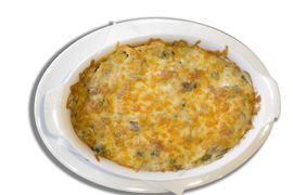 Szpinakowa zapiekanka makaronowa