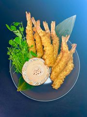 Krewetki w panko