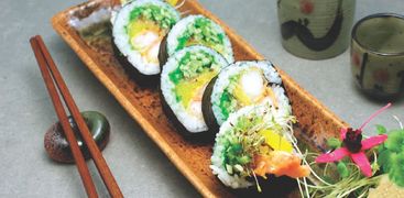 Ebi Kimchi maki🌶️