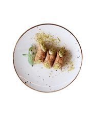 CANNOLI PISTACJOWE - małe, 3 szt