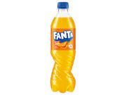 Fanta Napój gazowany o smaku pomarańczowym 500 ml Fanta Napój gazowany o smaku pomarańczowym 500 ml