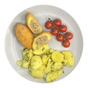 Kotlety ziemniaczane z mięsem - 200 g