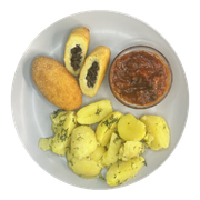 Kotlety ziemniaczane z grzybami - 200 g