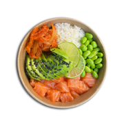 Bowl z łososiem & awokado