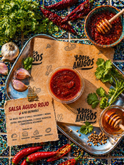 SALSA AGUDO ROJO 6/10