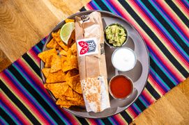 BURRITO + NACHOS + 3 SALSY BURRITO + NACHOS + 3 SALSY