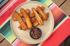 Homemade churros