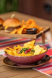 Homemade nachos