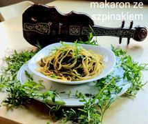 Makaron ze szpinakiem 330g