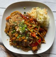 51.Makaron japoński smażony z tofu