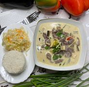 123.Curry zielone z wołowiną