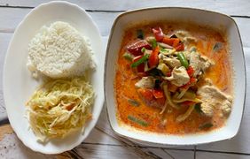 112.Curry masaman z kurczakiem