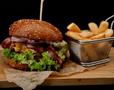 American cheeseburger zestaw American cheeseburger zestaw