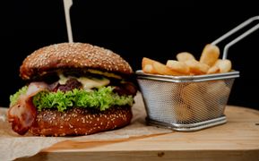 Burger Zbója zestaw Burger Zbója zestaw