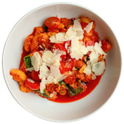 Gnocchi Nduja e Gorgonzola