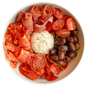 Salatka Burrata Carne