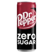 Dr Pepper Zero Sugar 0,33ml