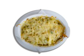 Serowa zapiekanka makaronowa