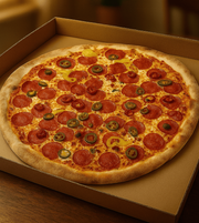 12. Pizza Salami Piccante Plus