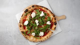 Pizza Salame e Mascarpone
