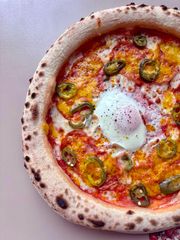 Pizza Uovo Piccante