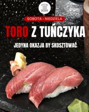 NIGIRI TORO Z TUŃCZYKA NIGIRI TORO Z TUŃCZYKA