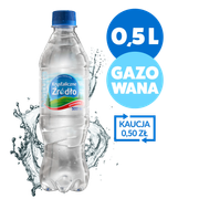 Woda żródlana Górska Natura gazowana
